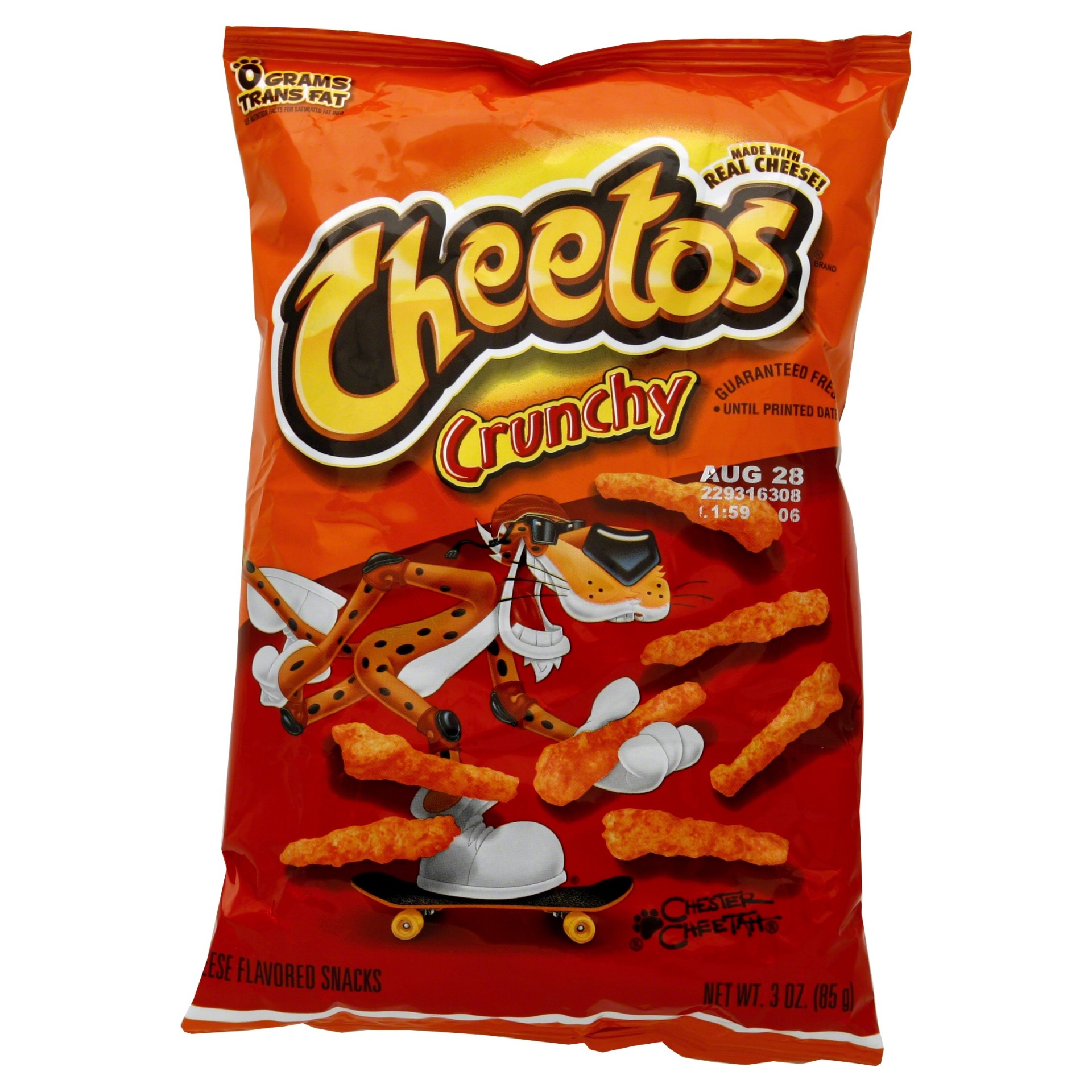 slide 1 of 1, Cheetos Crunchy, 3 oz