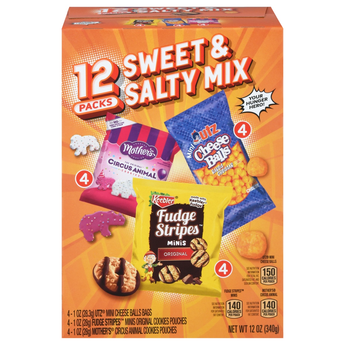 slide 1 of 3, Keebler Cookies Sweet and Salty Variety Pack - 12ct, 12 ct