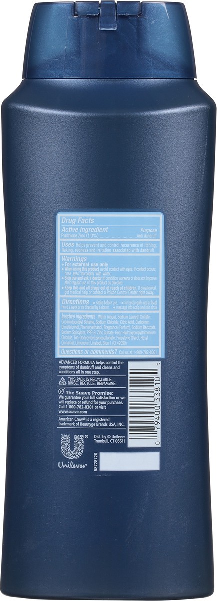 slide 9 of 13, Suave Men 2in1 AntiDandruff Shampoo & Conditioner Classic Clean 28 oz, 28 oz