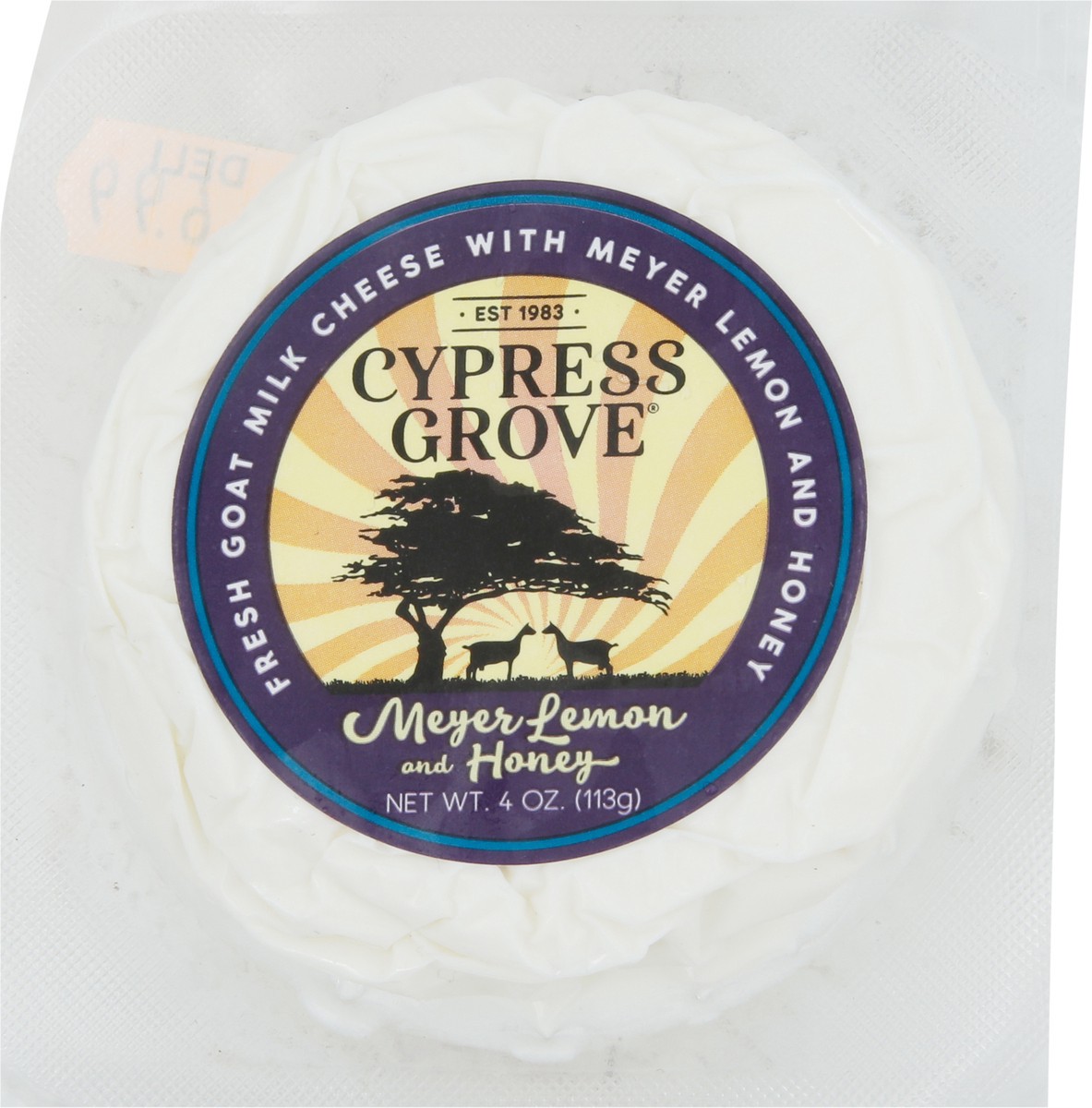 slide 2 of 2, Cypress Grove Cyrpress Grove Meyer Lemon & Honey Goat Cheese - 4 oz, 4 oz