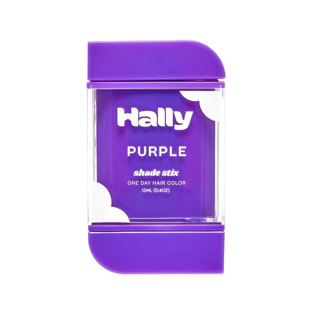 slide 2 of 2, Hally Hair Shade Stix Purple, 0.4 oz