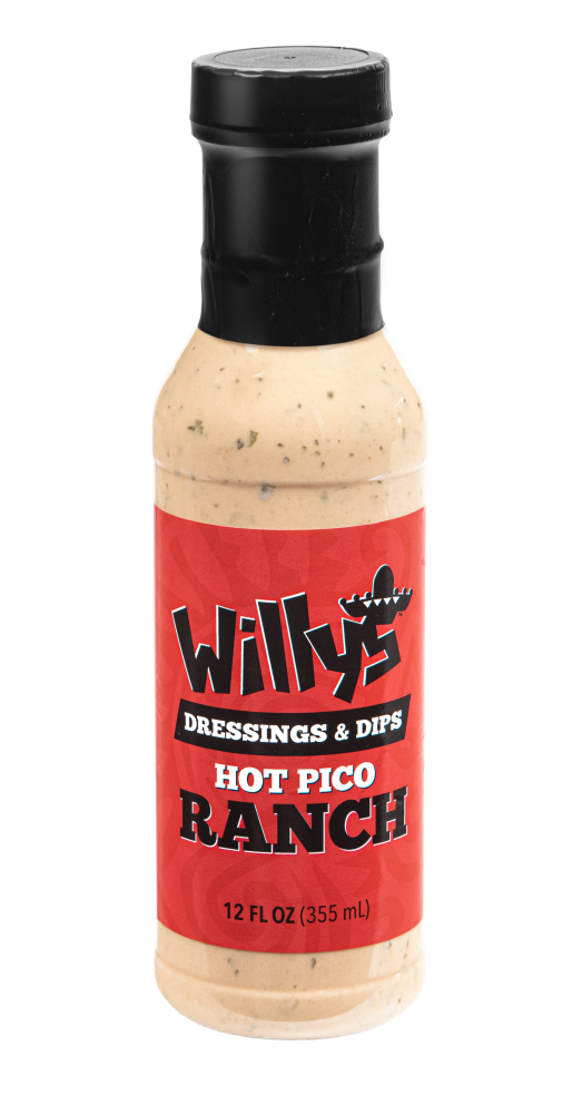 slide 1 of 1, Willy's™ Dressings & Dips Hot Pico Ranch Salad Dressing - 12 fl oz, 12 fl oz