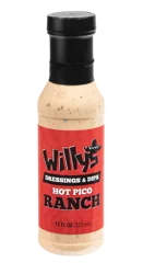 Willy's™ Dressings & Dips Hot Pico Ranch Salad Dressing - 12 fl oz