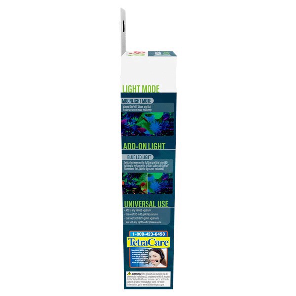 slide 29 of 29, GloFish Blue LED Aquarium Light, 8 ft