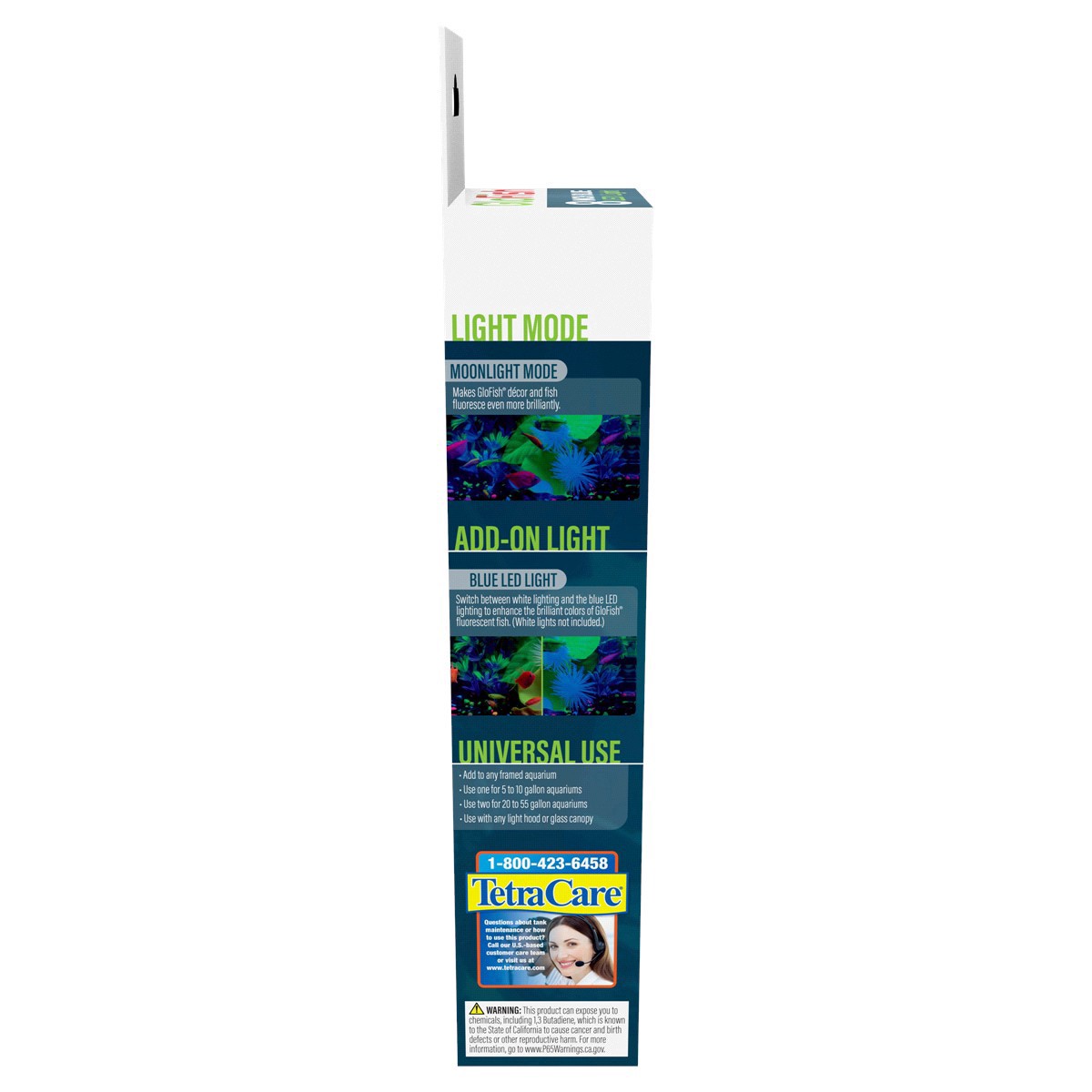 slide 11 of 29, GloFish Blue LED Aquarium Light, 8 ft