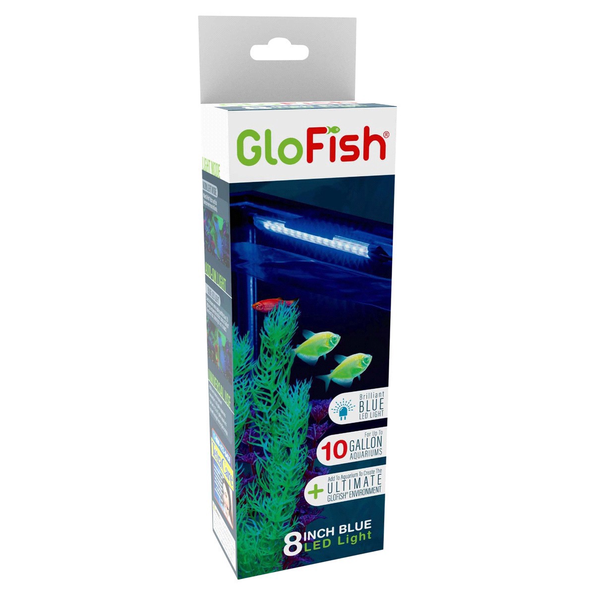 slide 1 of 29, GloFish Blue LED Aquarium Light, 8 ft