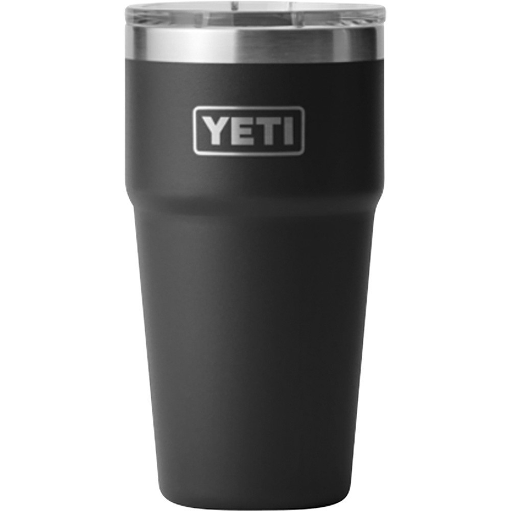 slide 1 of 1, Yeti Rambler 16oz Pint Ms Black, 1 ct