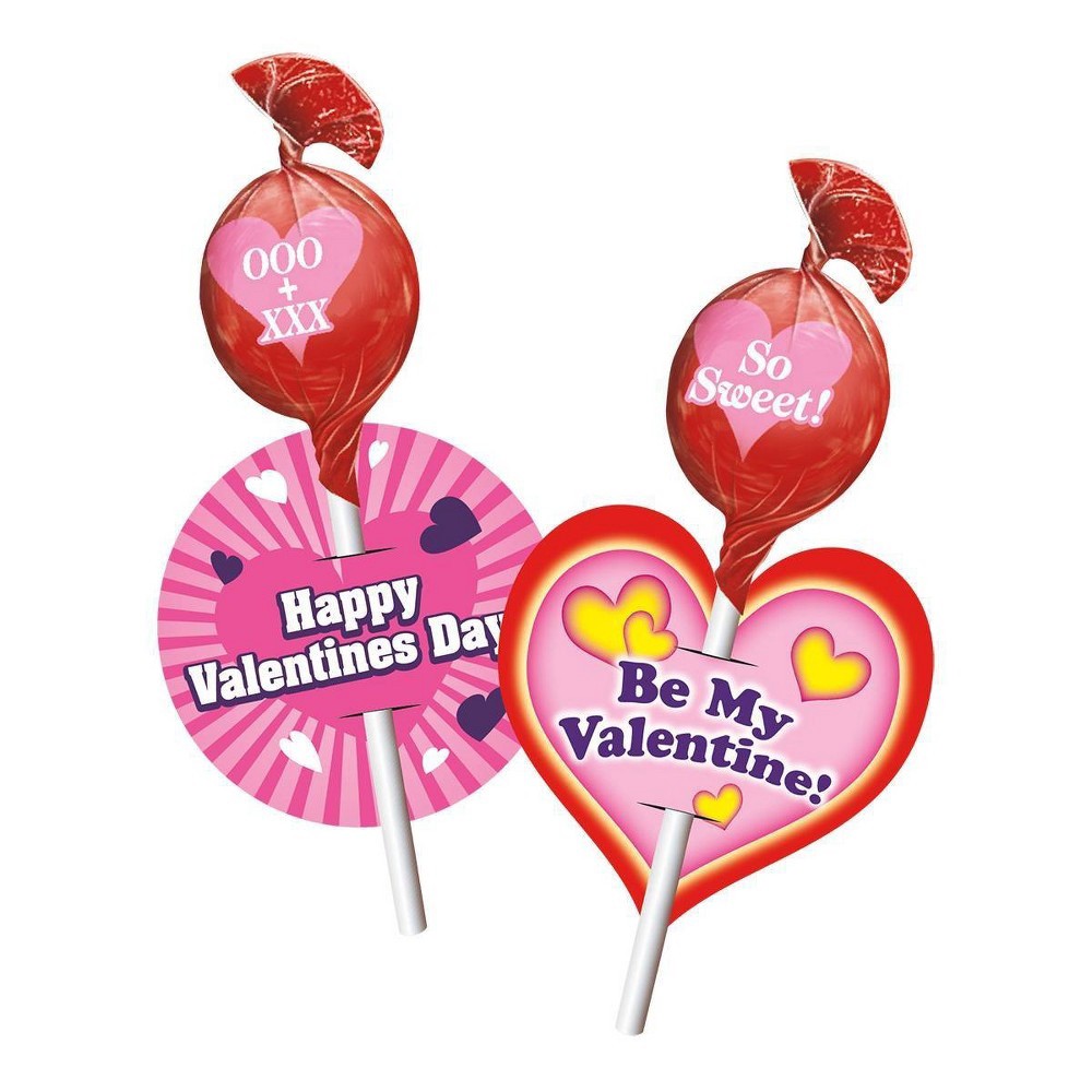 slide 2 of 3, Tootsie Pops Valentine Exchange Box, 25 ct