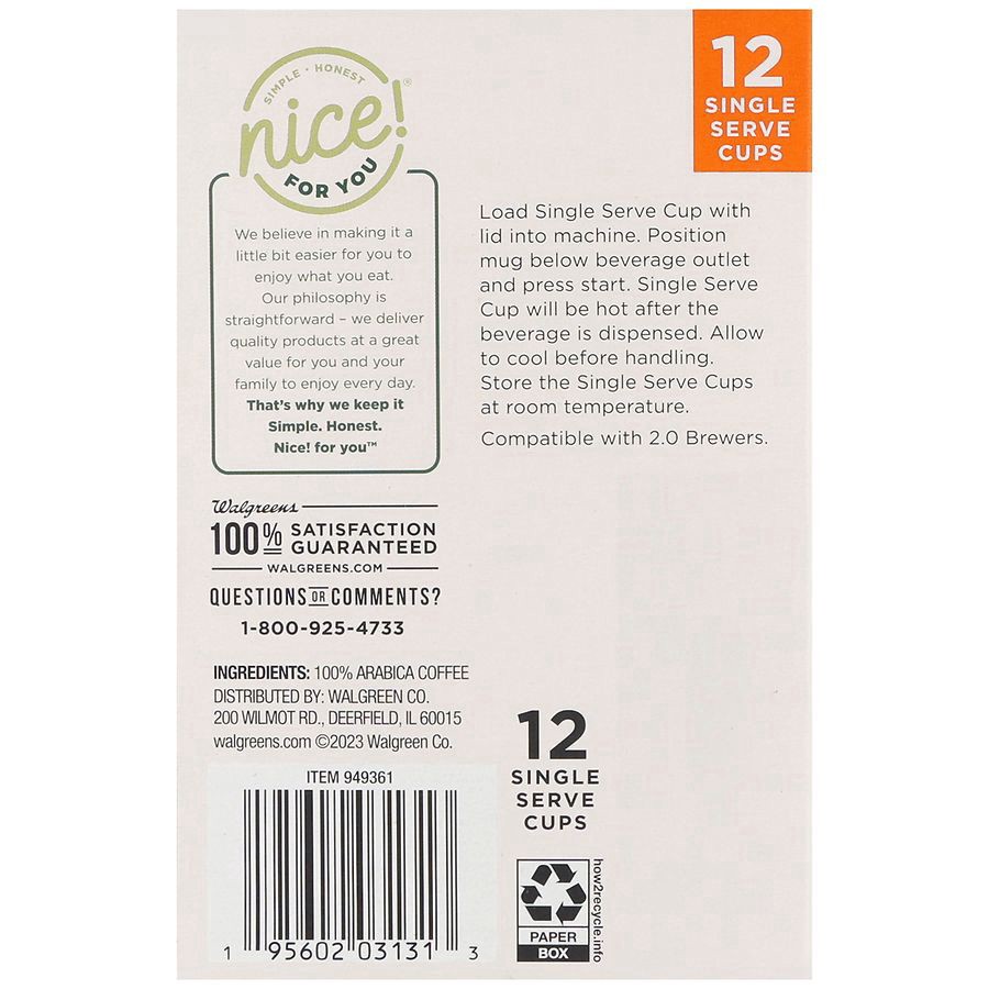 slide 3 of 5, Nice! For You Morning Rush Coffee Single Serve Cups Morning Rush, 0.31 oz x 12 ct