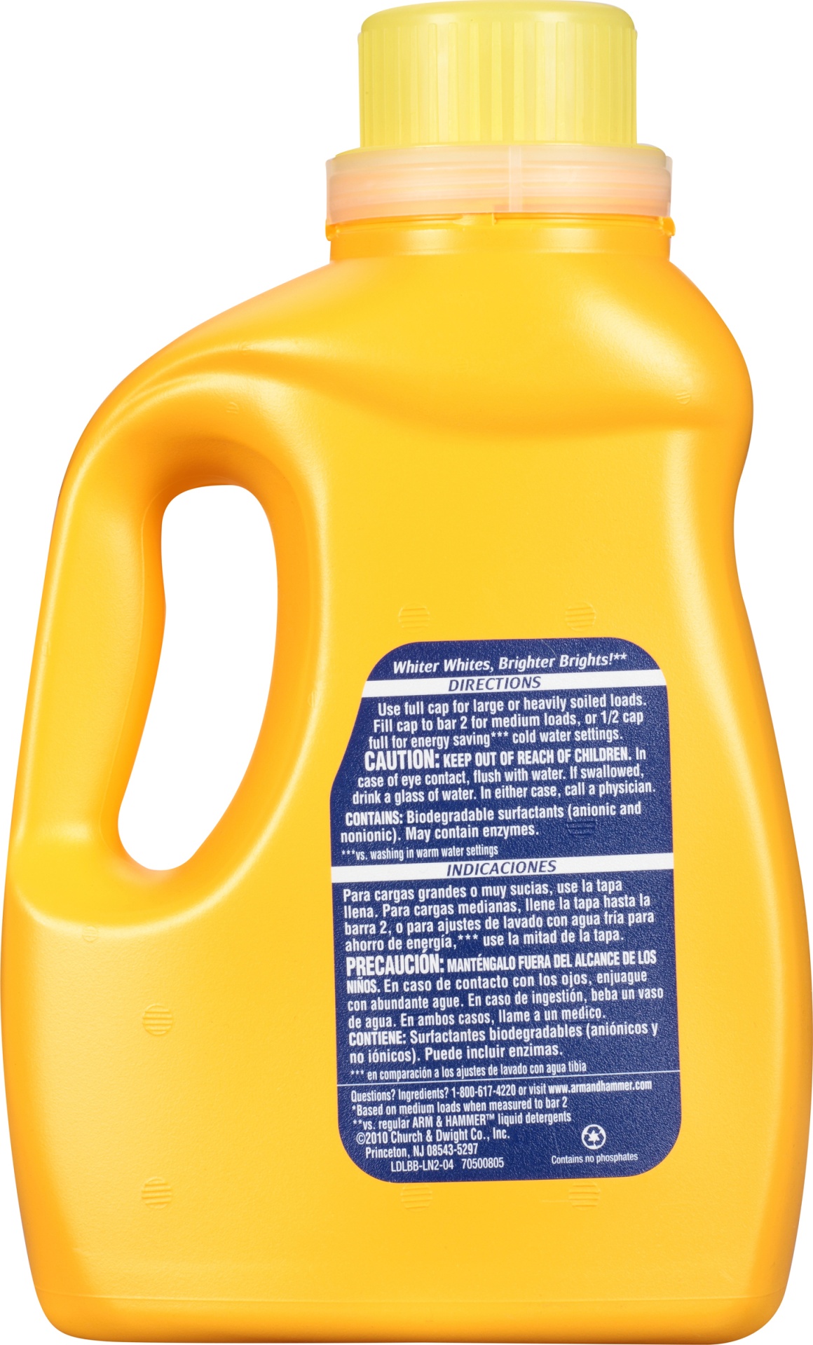 slide 6 of 6, ARM & HAMMER Liquid Laundry Detergent Plus The Power Of Oxi Clean Stain Fighters, 61.25 fl oz