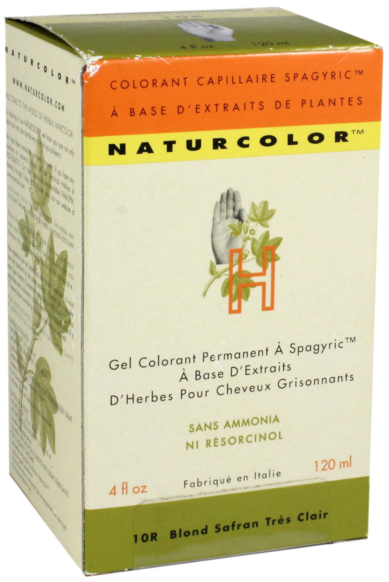 slide 1 of 1, Naturcolor #10R Palest Saffron Blonde Hair Color, 1 ct