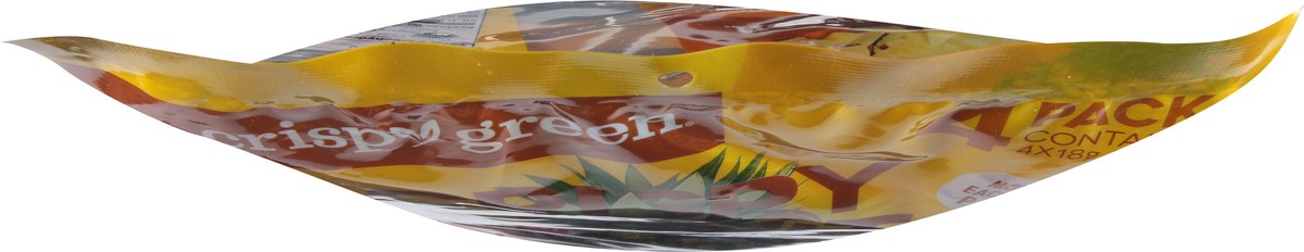 slide 7 of 9, Crispy Green 100% Freeze-dried Pineapple Slices, 1 ct