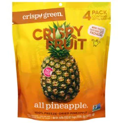 Crispy Green 100% Freeze-dried Pineapple Slices
