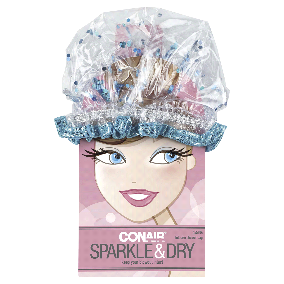 Sparkly shower clearance cap