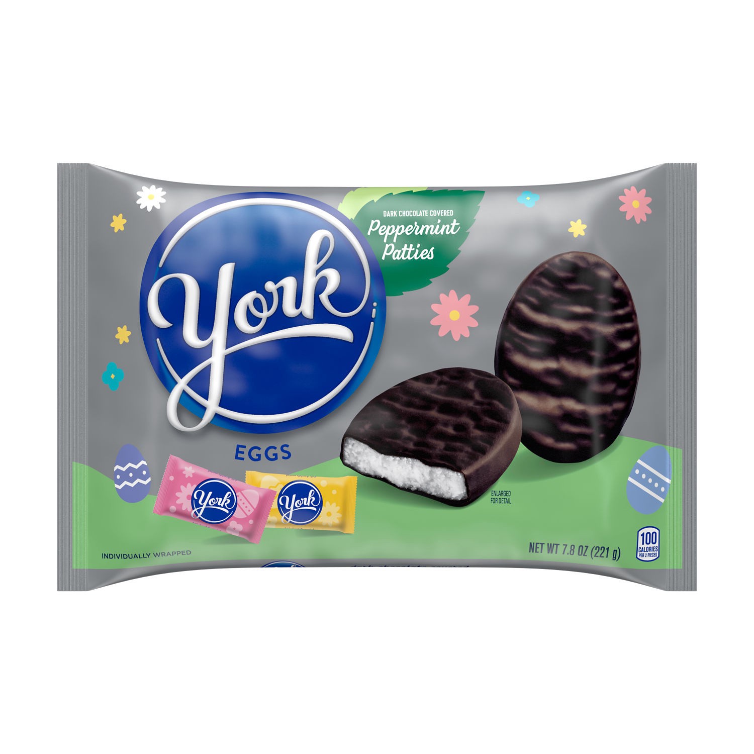 slide 1 of 6, York Peppermint Patties Pastel, 7.8 oz