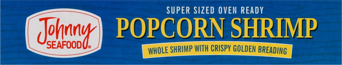 slide 3 of 9, Johnny Seafood Popcorn Shrimp Super Sized 8 oz, 8 oz