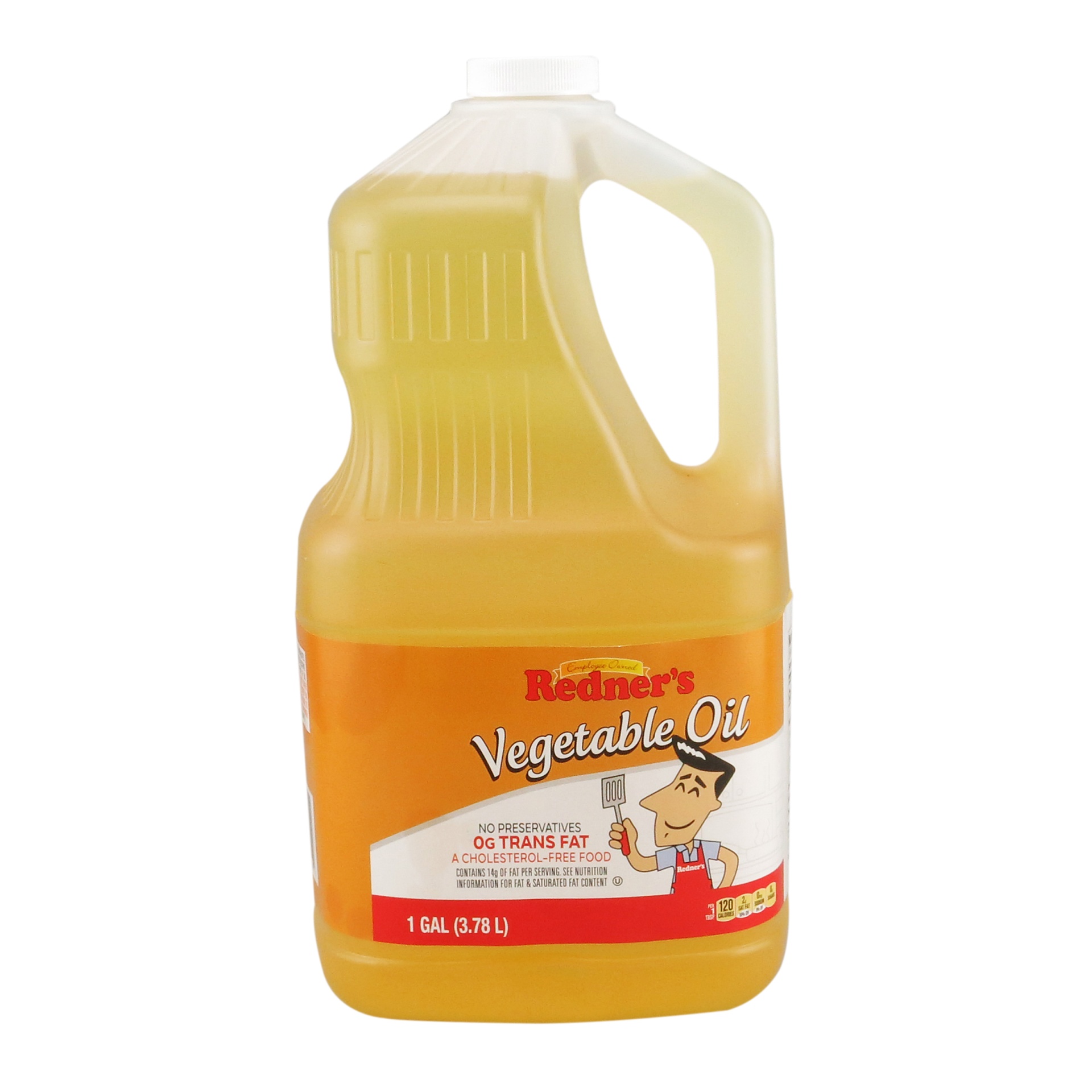 slide 1 of 1, Redner's Vegetable Oil, 128 fl oz