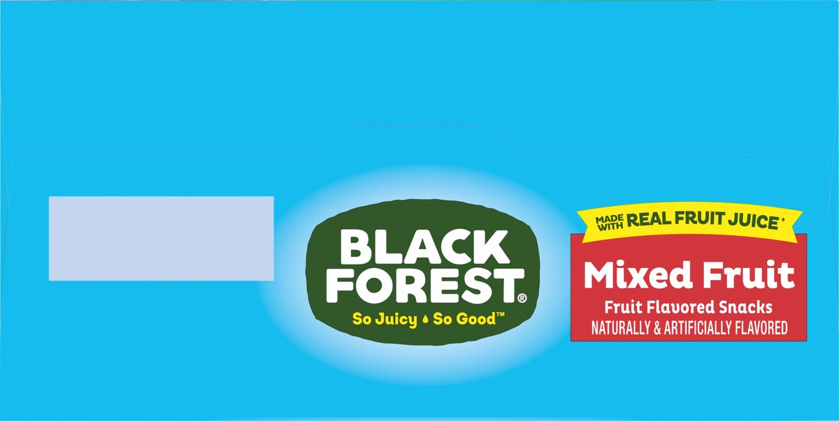 slide 5 of 9, Black Forest Juicy Burst Mixed Fruit Fruit Flavored Snacks 40 Pouches, 32 oz