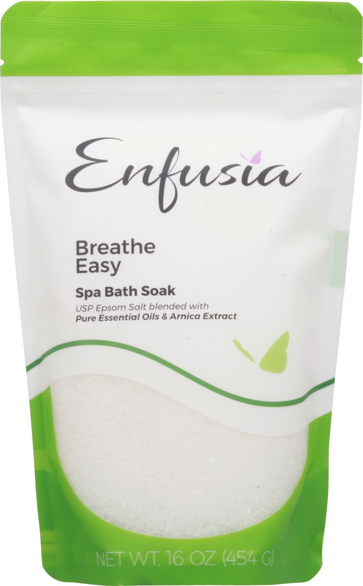 slide 3 of 12, Enfusia Breathe Easy Spa Bath Soak 16 oz, 16 oz