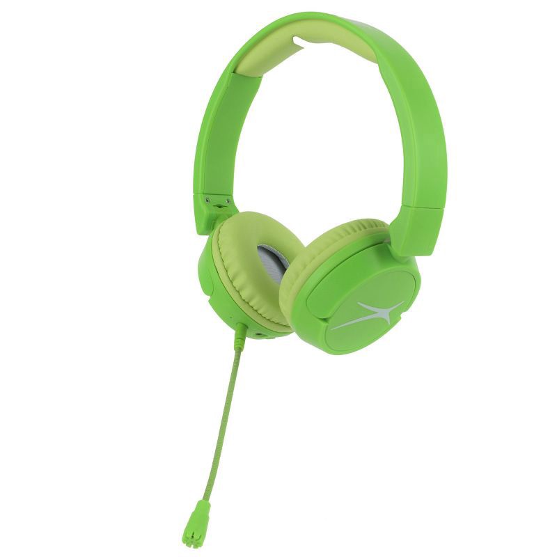 slide 5 of 10, Altec Lansing Kid Safe 3-in-1 Bluetooth Wireless Headphones - Pear Green, 1 ct