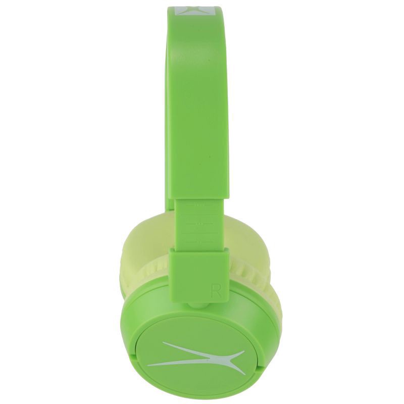 slide 3 of 10, Altec Lansing Kid Safe 3-in-1 Bluetooth Wireless Headphones - Pear Green, 1 ct