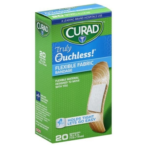 slide 1 of 5, Curad Truly Ouchless Bandage, 20 ct