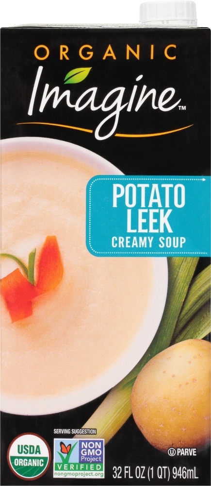slide 1 of 2, Imag!ne Organic Creamy Potato Leek Soup, 32 oz