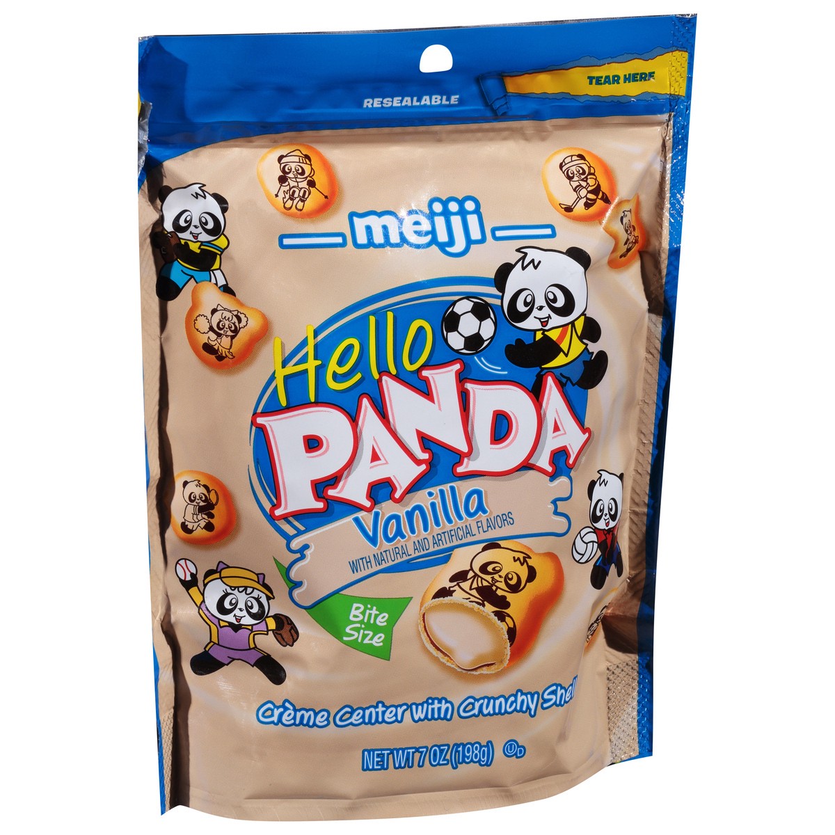 slide 3 of 11, Hello Panda Vanilla Cookies, 7 oz