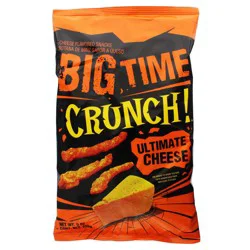 Petes Big Time Crunch Cheese Flavored Snacks 9 oz