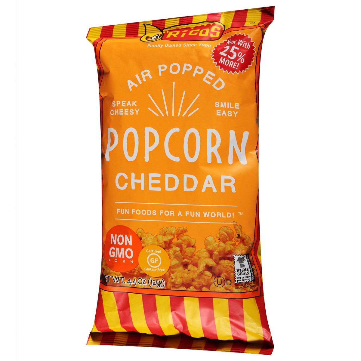 slide 2 of 10, Rico's Ready-to-Eat Cheese Flavored Popcorn, 3.5 oz