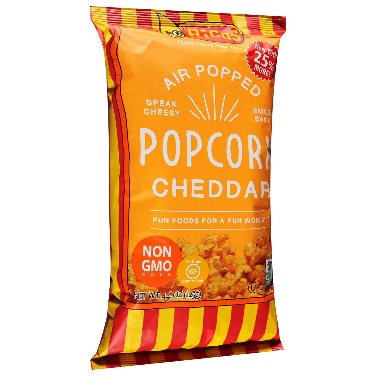 slide 3 of 10, Rico's Ready-to-Eat Cheese Flavored Popcorn, 3.5 oz