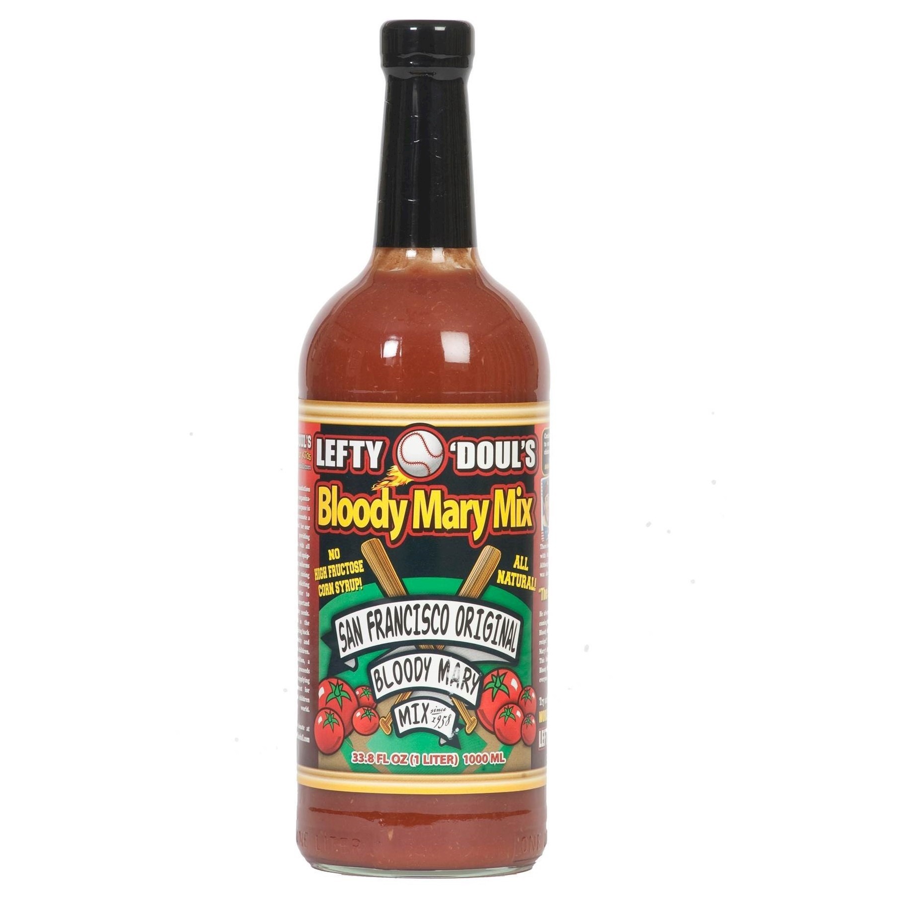 slide 1 of 1, Lefty O'Doul's Bloody Mary Mix San Francisco Original - 1 liter, 1 liter