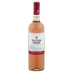 Sutter Home White Zinfandel Wine 750 Milliliters