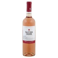 Sutter Home White Zinfandel Wine 750 Milliliters