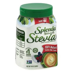 Splenda Stevia Zero Calorie Sweetener Jar