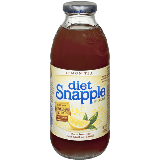 slide 5 of 11, Snapple Diet Lemon Iced Tea - 4 ct, 4 ct