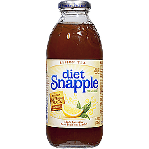 slide 9 of 11, Snapple Diet Lemon Iced Tea - 4 ct, 4 ct