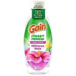 Gain Rinse & Renew Fabric Rinse Hibiscus Hula 36.7 Fl Oz - 36.7 FZ