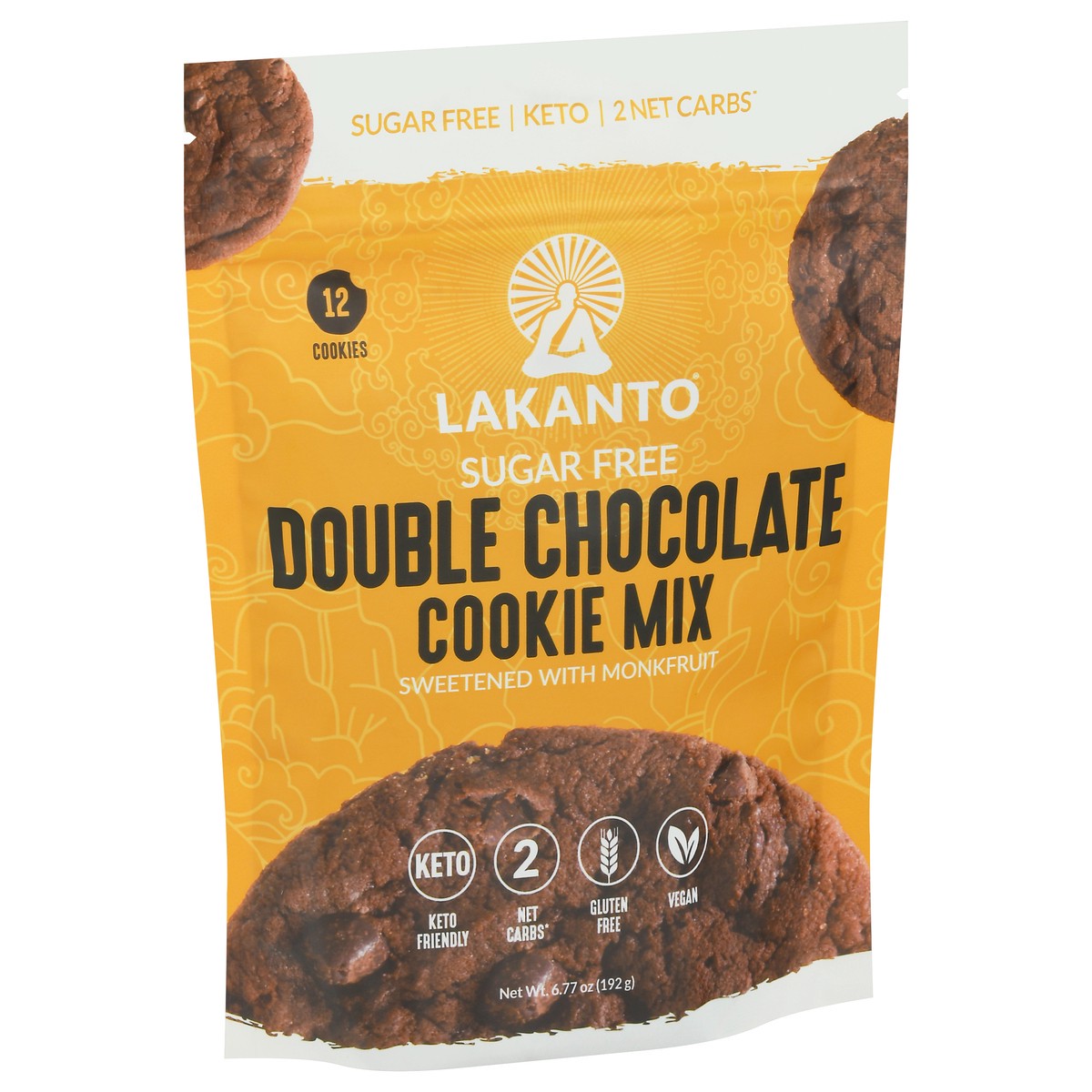 slide 3 of 13, Lakanto Sugar Free Double Chocolate Cookie Mix 6.77 oz, 6.77 oz