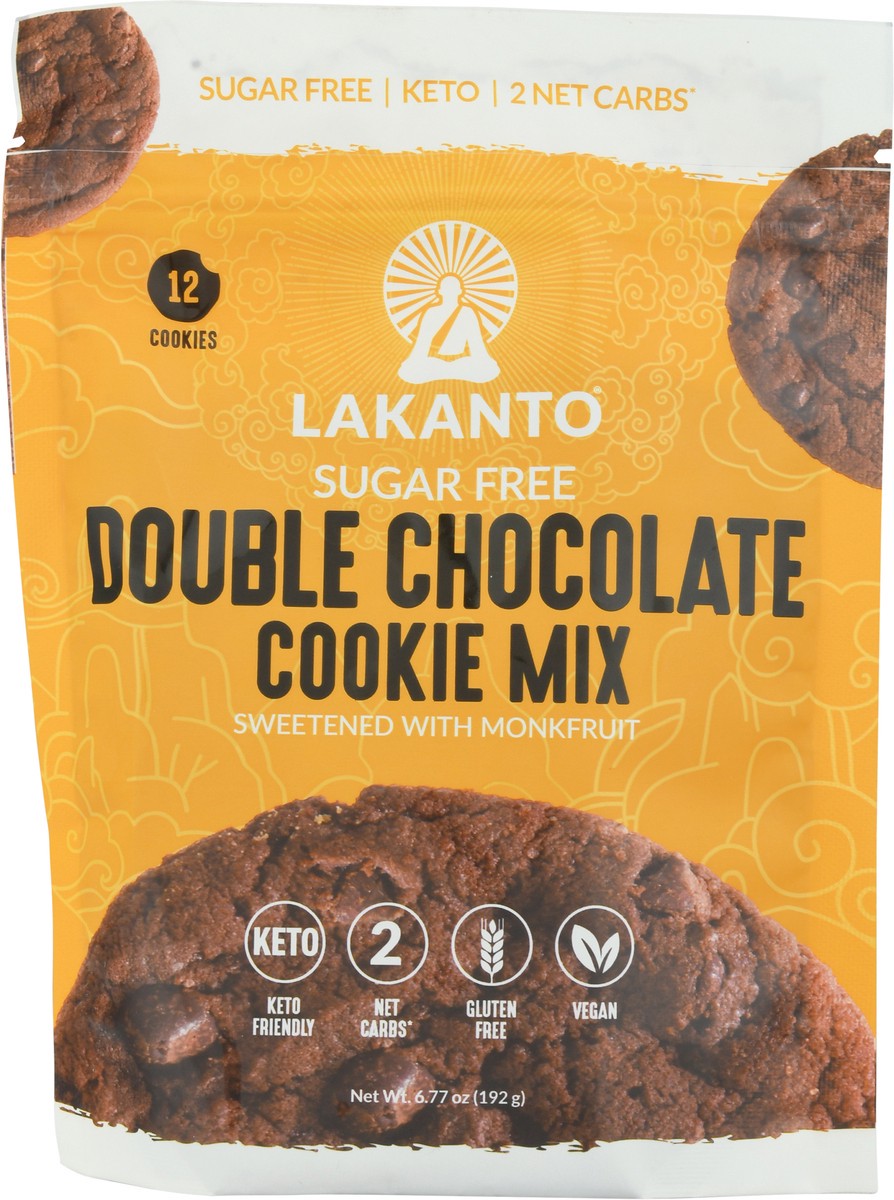 slide 1 of 13, Lakanto Sugar Free Double Chocolate Cookie Mix 6.77 oz, 6.77 oz