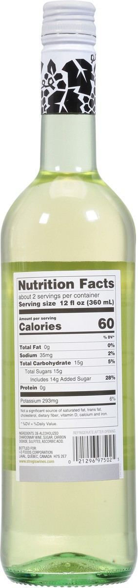 slide 6 of 9, St. Regis De- Alcoholized Chardonnay 25.4 fl oz, 25.4 fl oz