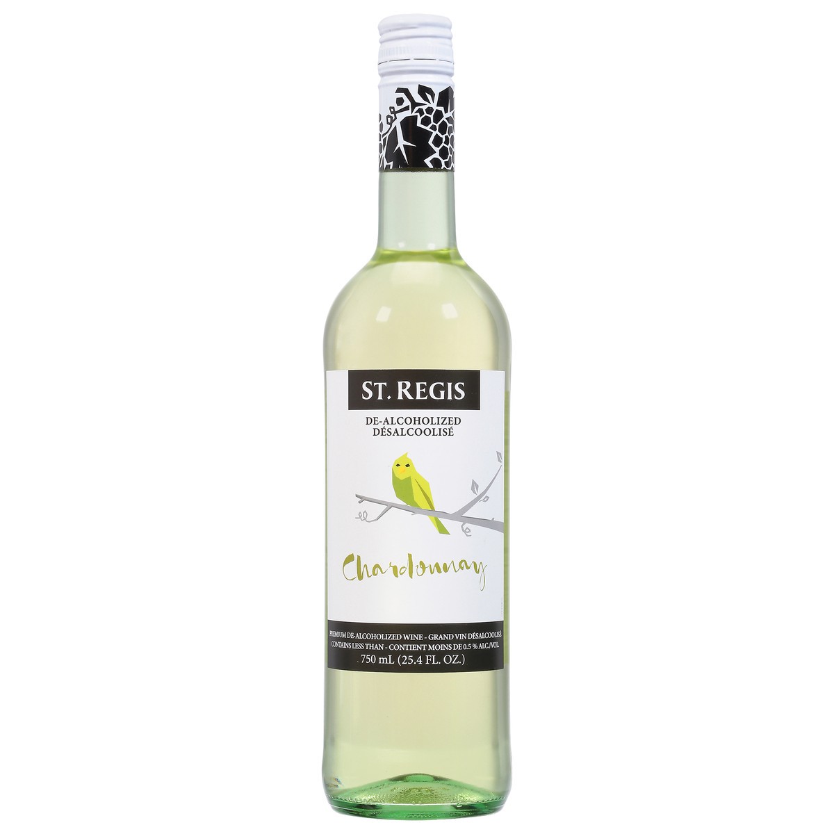 slide 1 of 9, St. Regis De- Alcoholized Chardonnay 25.4 fl oz, 25.4 fl oz