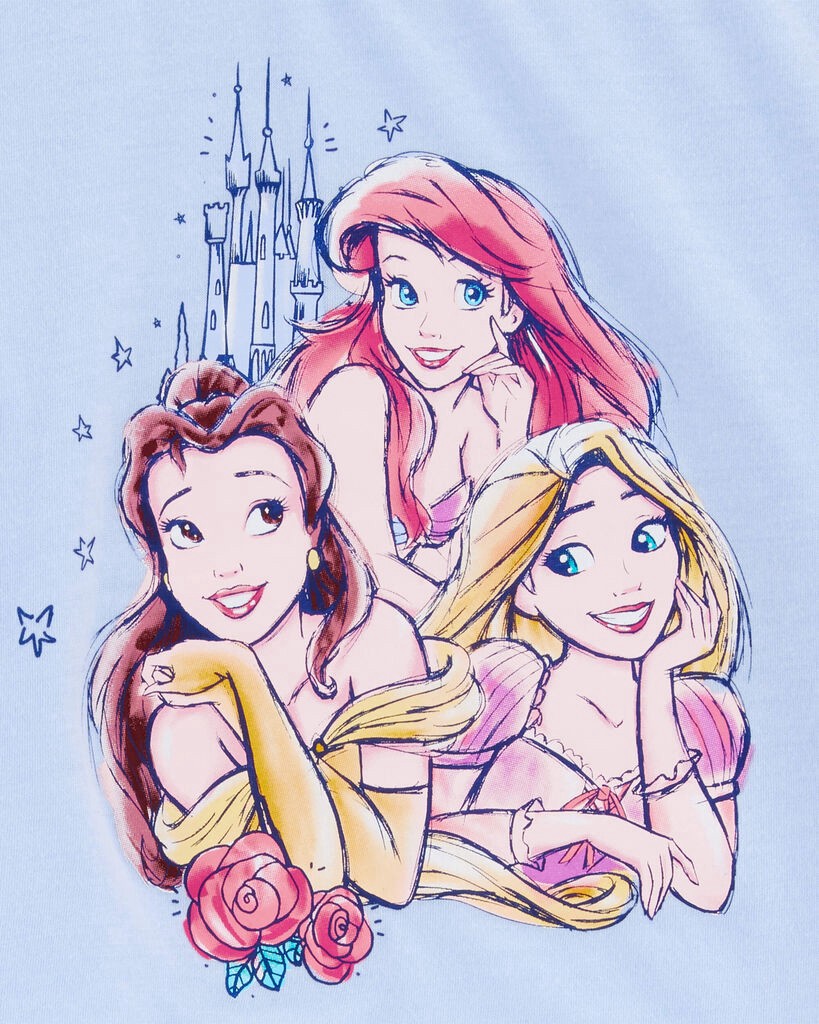 slide 2 of 2, Carter's Kid Disney Print Knit 2-Piece Pajamas Multi 4, 1 ct