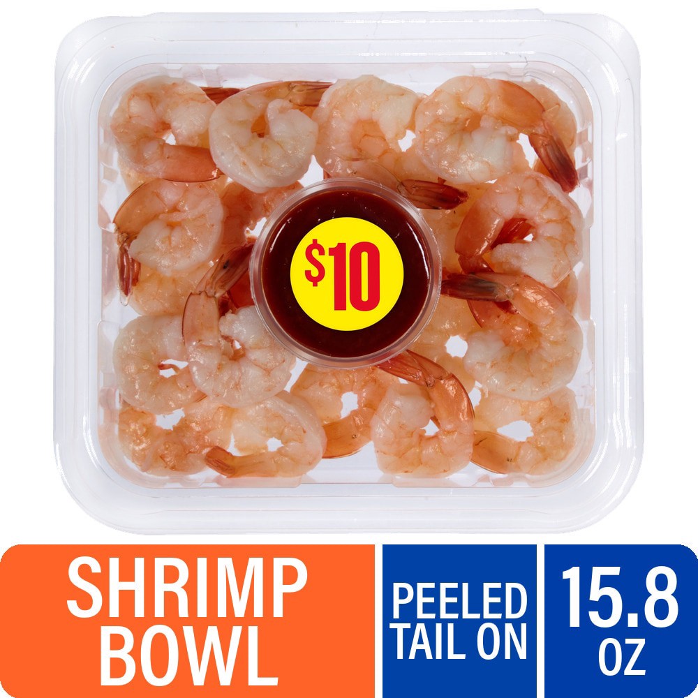 slide 1 of 2, Kroger® Shrimp Cocktail with Cocktail Sauce, 15.8 oz