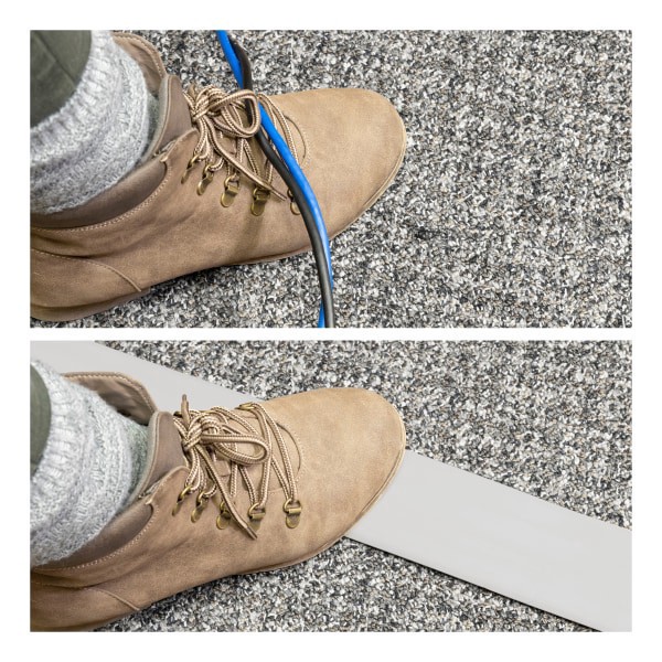 slide 6 of 6, Ativa Cable Management Tube, Gray, 1 ct