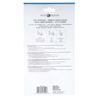 slide 4 of 5, InterDesign Power Lock Suction Hooks, Clear, 4 ct