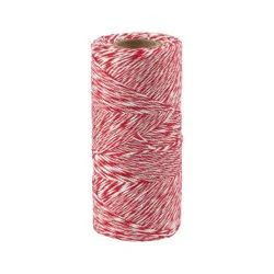 Dash of That Cotton Twine - Red/White
