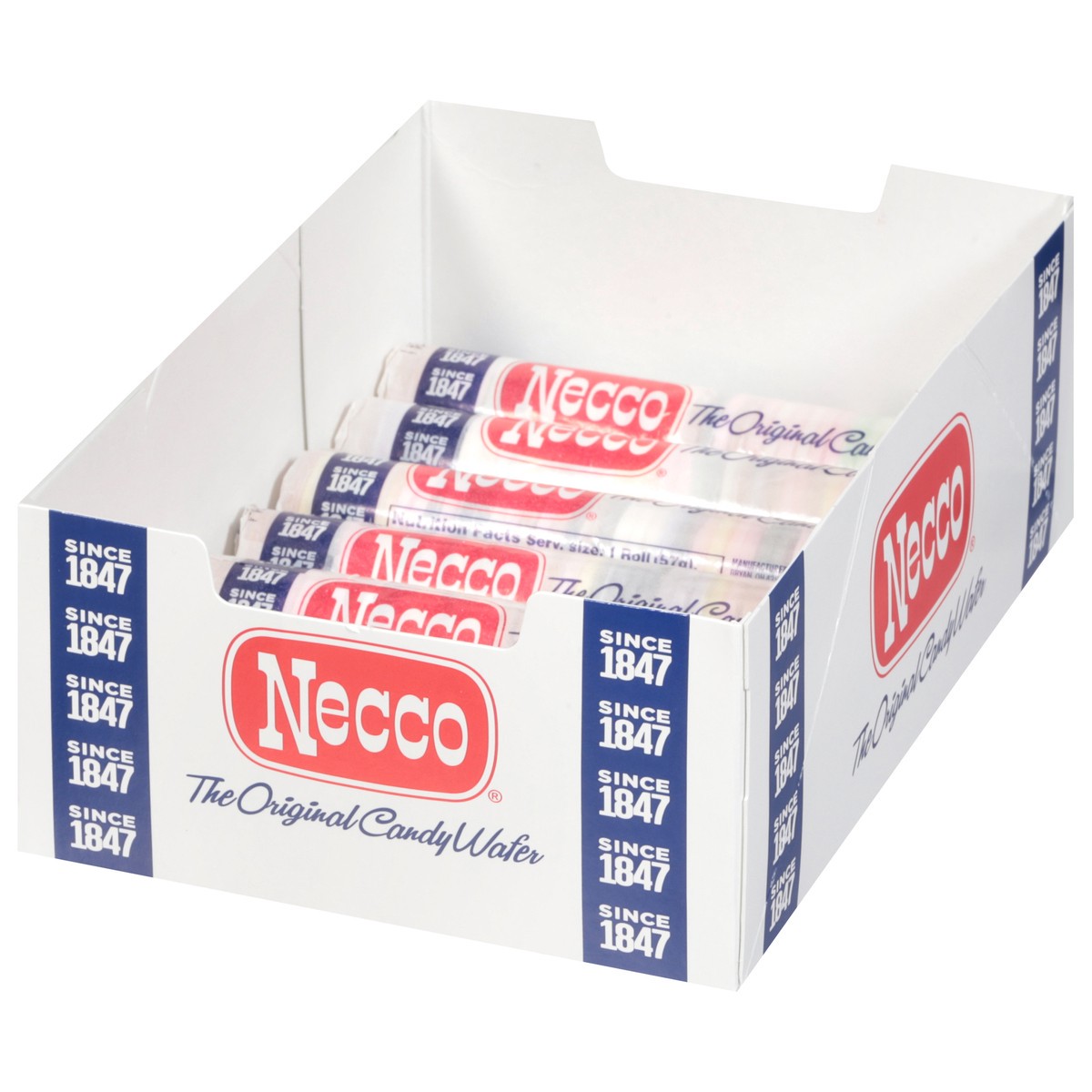 slide 13 of 13, Necco Wafers, 24 ct