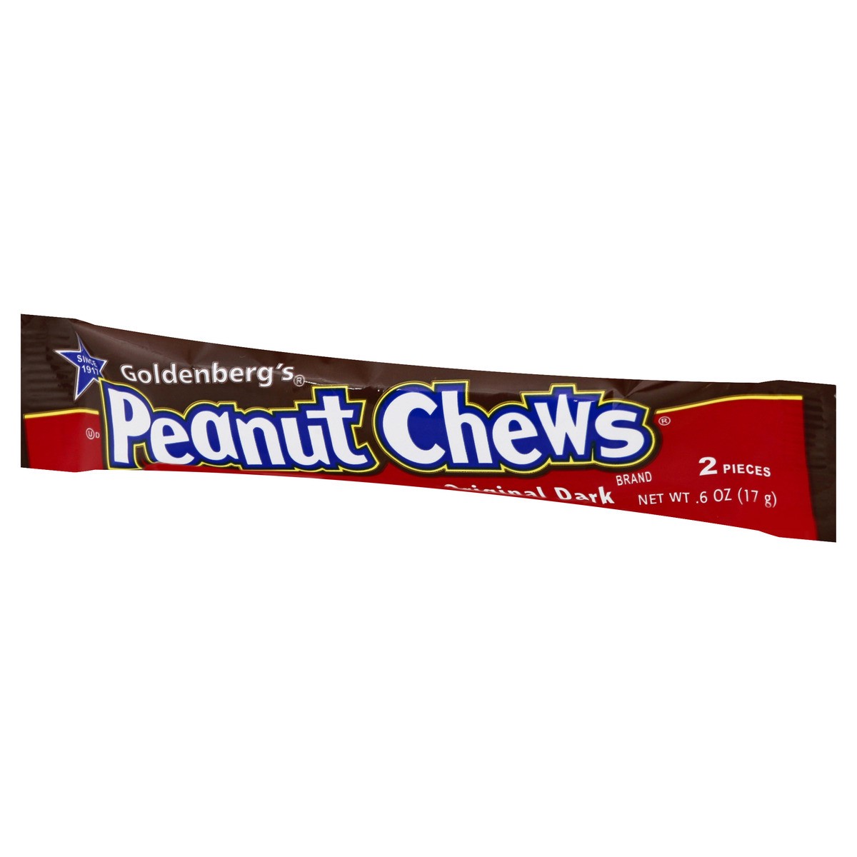 slide 4 of 8, Goldenbergs Original Dark Peanut Chews 2 ea, 2 ct