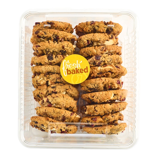 slide 1 of 1, Bakery Cranberry Granola Nut Cookies Fresh Baked, 20 ct